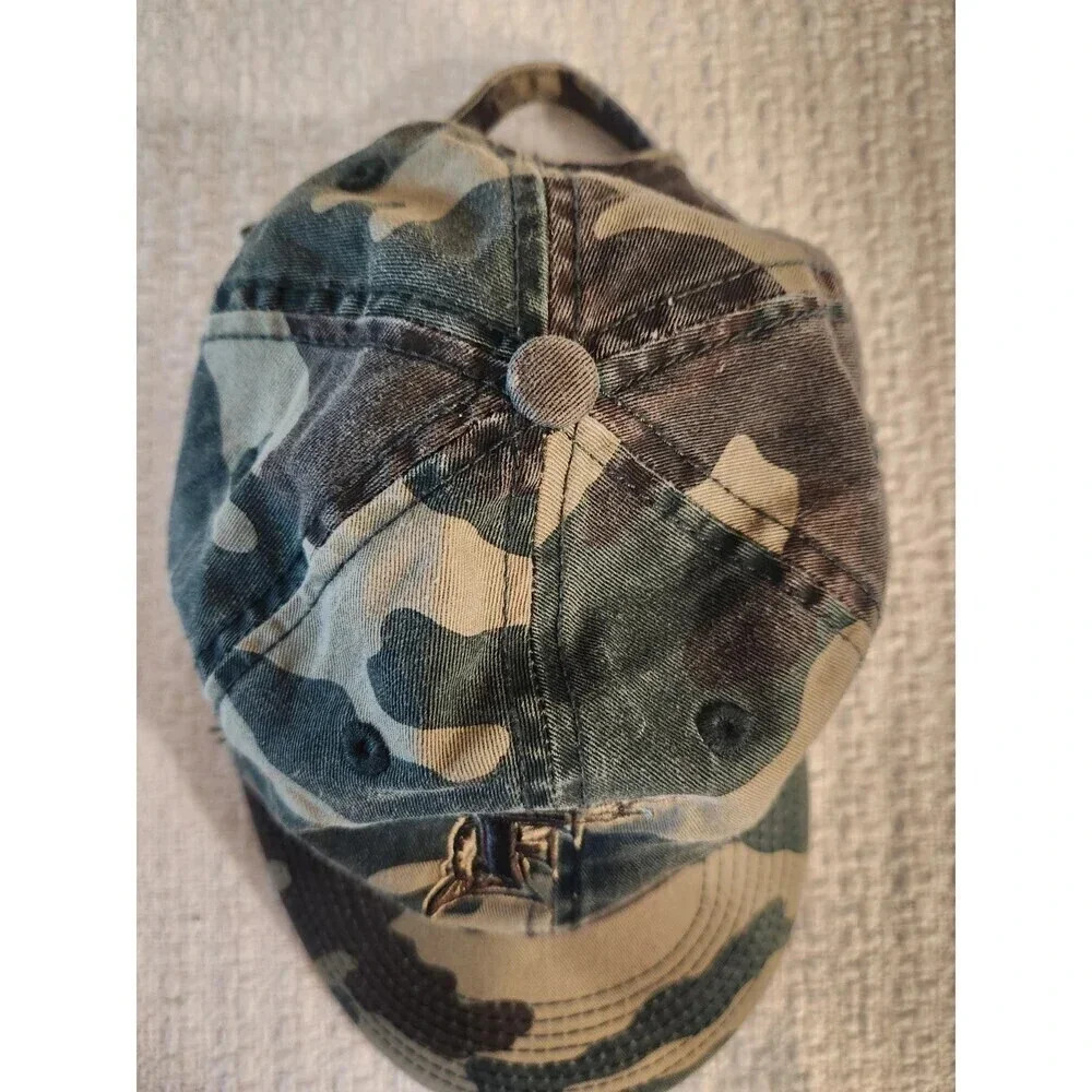 Youth Florida Marlins Baseball Hat Cap Camo New Era Miami Adjustable Kids OSFA - Picture 2 of 8